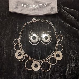Silpada Necklace and Earrings set